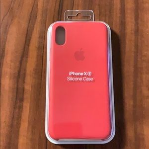 Apple iPhone XS (PRODUCT)RED silicone case
